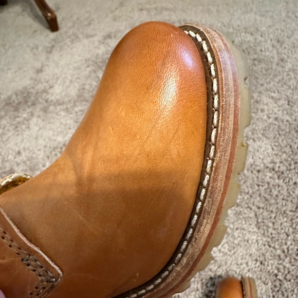 Frye Sabrina leather lace up ankle boot 6.5 - Picture 9 of 16